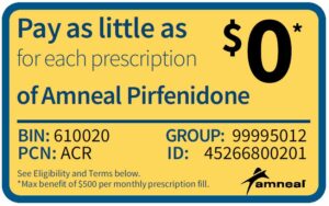 Pirfenidone Copay Card