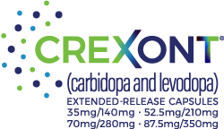 Crexont (carbidopa & levodopa) Extended Release Capsules